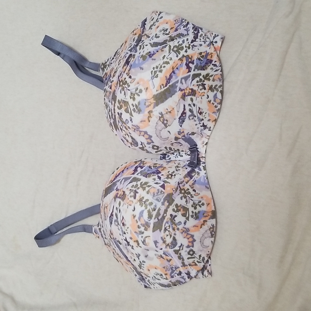 Victoria's Secret - Plunge Multicolor Bra 34E ( DD)
